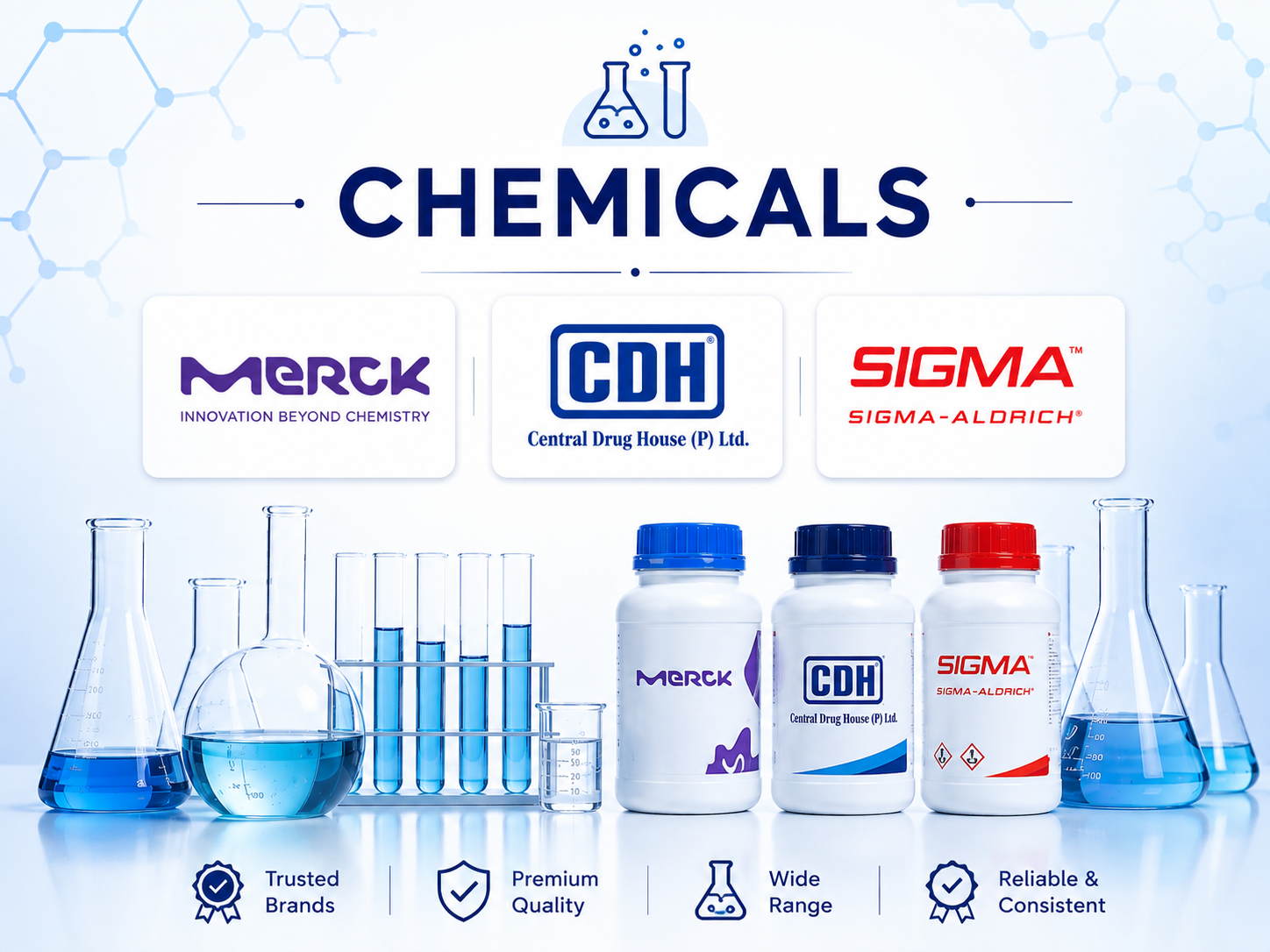 Laboratory chemicals and reagents